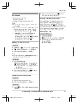 Предварительный просмотр 27 страницы Panasonic KX-TG153CSK Operating Instructions Manual