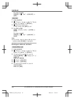 Предварительный просмотр 30 страницы Panasonic KX-TG153CSK Operating Instructions Manual