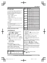 Предварительный просмотр 31 страницы Panasonic KX-TG153CSK Operating Instructions Manual