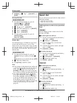 Предварительный просмотр 34 страницы Panasonic KX-TG153CSK Operating Instructions Manual