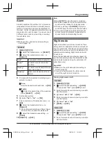 Предварительный просмотр 45 страницы Panasonic KX-TG153CSK Operating Instructions Manual