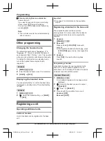 Предварительный просмотр 48 страницы Panasonic KX-TG153CSK Operating Instructions Manual