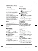 Предварительный просмотр 60 страницы Panasonic KX-TG153CSK Operating Instructions Manual