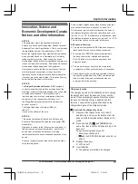 Предварительный просмотр 75 страницы Panasonic KX-TG153CSK Operating Instructions Manual