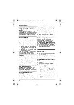 Предварительный просмотр 18 страницы Panasonic KX-TG1611AL Operating Instructions Manual