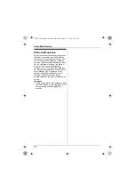 Предварительный просмотр 20 страницы Panasonic KX-TG1611AL Operating Instructions Manual