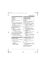 Предварительный просмотр 21 страницы Panasonic KX-TG1611AL Operating Instructions Manual