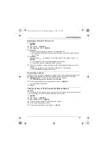 Предварительный просмотр 27 страницы Panasonic KX-TG1611AL Operating Instructions Manual