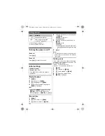 Предварительный просмотр 10 страницы Panasonic KX-TG1611BX Operating Instructions Manual