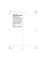 Предварительный просмотр 20 страницы Panasonic KX-TG1611BX Operating Instructions Manual