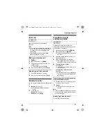 Предварительный просмотр 21 страницы Panasonic KX-TG1611BX Operating Instructions Manual