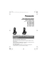 Panasonic KX-TG1611FX Operating Instructions Manual preview