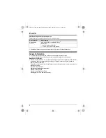 Preview for 4 page of Panasonic KX-TG1611HG Operating Instructions Manual