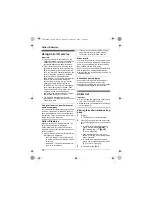 Предварительный просмотр 20 страницы Panasonic KX-TG1611NZ Operating Instructions Manual