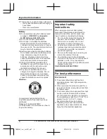 Preview for 6 page of Panasonic KX-TG163CSK Operating Instructions Manual