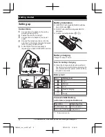 Preview for 8 page of Panasonic KX-TG163CSK Operating Instructions Manual