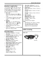 Preview for 19 page of Panasonic KX-TG1701NZ Operating Instructions Manual