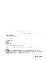 Preview for 20 page of Panasonic KX-TG1701NZ Operating Instructions Manual