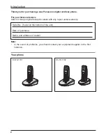 Предварительный просмотр 2 страницы Panasonic KX-TG1702NZ Operating Instructions Manual