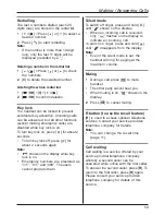 Предварительный просмотр 13 страницы Panasonic KX-TG1702NZ Operating Instructions Manual