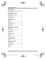 Preview for 2 page of Panasonic KX-TG1711BX Operating Instructions Manual