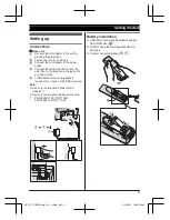 Предварительный просмотр 9 страницы Panasonic KX-TG1711BX Operating Instructions Manual