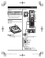 Предварительный просмотр 11 страницы Panasonic KX-TG1711BX Operating Instructions Manual