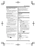 Preview for 21 page of Panasonic KX-TG1711BX Operating Instructions Manual