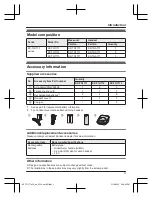 Preview for 3 page of Panasonic KX-TG1711SA Operating Instructions Manual