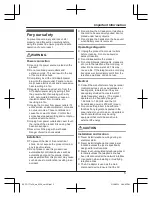 Preview for 5 page of Panasonic KX-TG1711SA Operating Instructions Manual