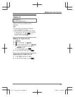 Preview for 15 page of Panasonic KX-TG1711SA Operating Instructions Manual