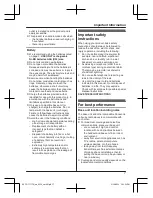 Предварительный просмотр 7 страницы Panasonic KX-TG1711TU Operating Instructions Manual