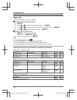 Предварительный просмотр 18 страницы Panasonic KX-TG1711TU Operating Instructions Manual