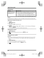 Предварительный просмотр 28 страницы Panasonic KX-TG1711TU Operating Instructions Manual