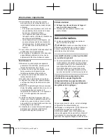 Предварительный просмотр 40 страницы Panasonic KX-TG1711TU Operating Instructions Manual