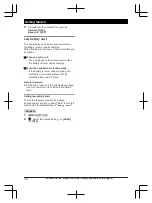 Предварительный просмотр 16 страницы Panasonic KX-TG173SK Operating Instructions Manual