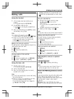 Предварительный просмотр 17 страницы Panasonic KX-TG173SK Operating Instructions Manual