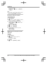 Предварительный просмотр 26 страницы Panasonic KX-TG173SK Operating Instructions Manual