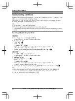 Preview for 30 page of Panasonic KX-TG173SK Operating Instructions Manual