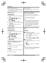 Preview for 34 page of Panasonic KX-TG173SK Operating Instructions Manual