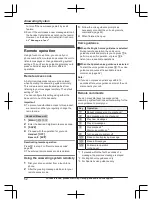 Предварительный просмотр 52 страницы Panasonic KX-TG173SK Operating Instructions Manual