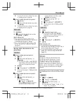 Preview for 35 page of Panasonic KX-TG175CSK Operating Instructions Manual