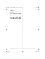 Preview for 6 page of Panasonic kx-tg1805al Operating Instructions Manual