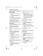 Preview for 14 page of Panasonic kx-tg1805al Operating Instructions Manual