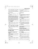 Preview for 21 page of Panasonic kx-tg1805al Operating Instructions Manual