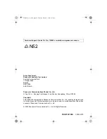 Preview for 44 page of Panasonic kx-tg1805al Operating Instructions Manual