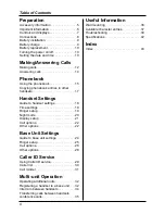 Preview for 4 page of Panasonic KX-TG1810NZ Operating Instructions Manual