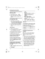 Preview for 12 page of Panasonic KX-TG1811 Operating Instructions Manual