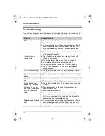 Preview for 20 page of Panasonic KX-TG1811 Operating Instructions Manual