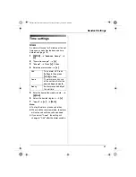 Preview for 21 page of Panasonic KX-TG1837AL Operating Instructions Manual